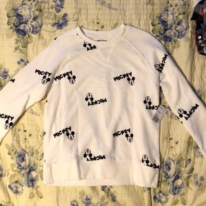 NEW Soft Forever 21 Mickey Mouse Crew Neck